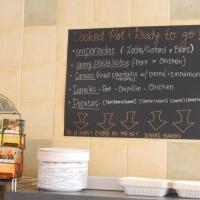 Xinia's Bakery Xinia's Bakery pupusa blackboard